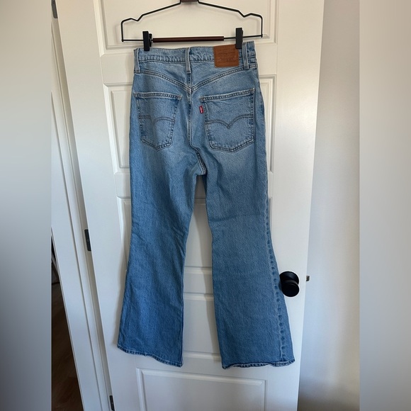 Levi's Light Blue Flare Jeans - Picture 2 of 4